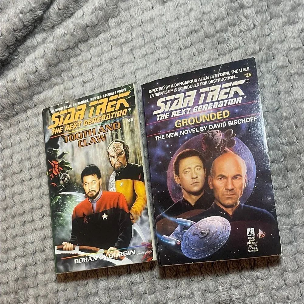 Star Trek The Next Generation Books Set